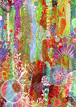 Floral Curtain