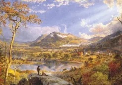 Francis Cropsey - Starrucca Viaduct Pennsylvania