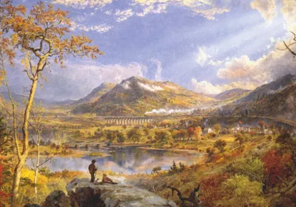 Francis Cropsey - Starrucca Viaduct Pennsylvania