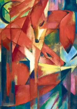 Franz Marc - The Foxes, 1913