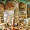 Galerie du Rome antique by Paolo Pannini