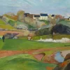 Gauguin Paul - Paul Gauguin : Paysage à Pouldu, 1890