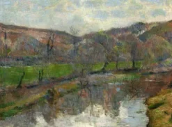 Gauguin Paul - Paul Gauguin : Paysage Breton, 1888
