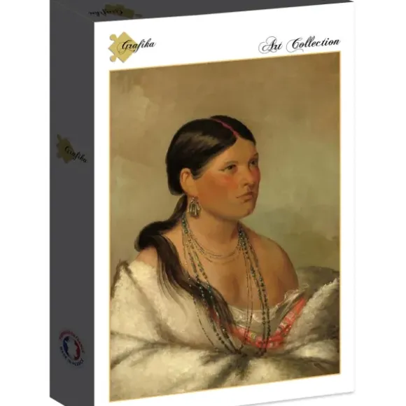 George Catlin : Femme Aigle - Shawano, 1830