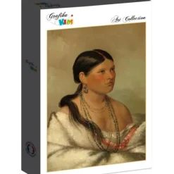 George Catlin : Femme Aigle - Shawano, 1830