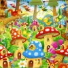 Gnomes in Mushroom Homes
