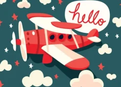Hello in the Sky