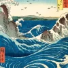 Hiroshige Utagawa - Utagawa Hiroshige - Tourbillon de Naruto