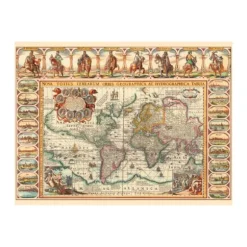 Historical Map Of The World