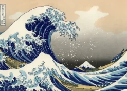 Hokusai - Hokusai - La Grande Vague de Kanagawa