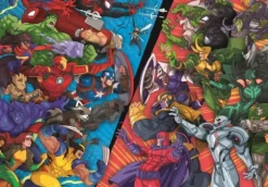 Héros Marvel Contre Méchants