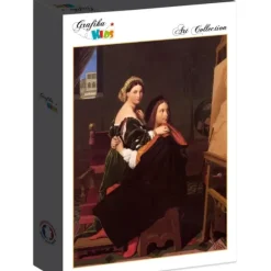 Ingres Jean-Auguste-Dominique - Jean-Auguste-Dominique Ingres : Raphaël et la Fornarina, 1814