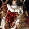 Ingres Jean-Auguste-Dominique - Jean-Auguste-Dominique Ingres : Napoléon sur le trône impérial, 1806