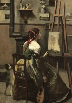 Jean-Baptiste-Camille Corot : Atelier de l'Artiste, 1868