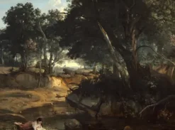 Jean-Baptiste-Camille Corot : Forêt de Fontainebleau, 1834