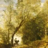 Jean-Baptiste-Camille Corot : La Forêt de Coubron, 1872