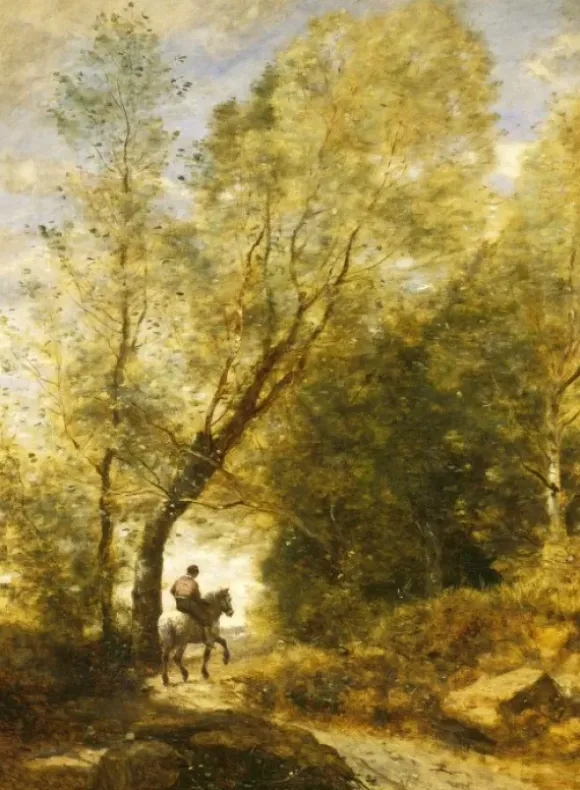 Jean-Baptiste-Camille Corot : La Forêt de Coubron, 1872