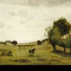Jean-Baptiste-Camille Corot : Vue près d'Epernon, 1850-1860