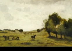 Jean-Baptiste-Camille Corot : Vue près d'Epernon, 1850-1860