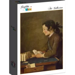 Jean Siméon Chardin : Le Château de Cartes, 1737