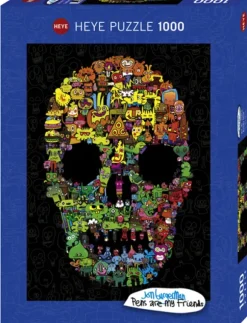Jon Burgerman - Doodle Skull