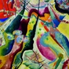 Kandinsky Vassily - Kandinsky Vassily: Painting with Red Spot