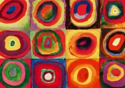 Kandinsky Vassily - Kandinsky - Colour Study, 1913