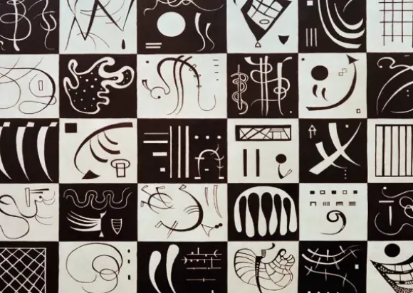 Kandinsky Vassily - Kandinsky - Trente, 1937