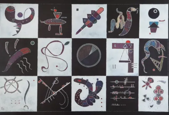 Kandinsky Vassily - Kandinsky - Quinze, 1959