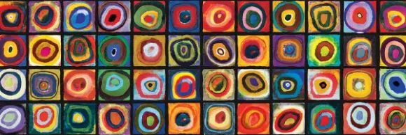 Kandinsky Vassily - Wassily Kandinsky - Color Square