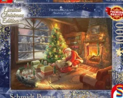 Kinkade Thomas - Thomas Kinkade - Le Père Noël est là!
