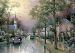 Kinkade Thomas - Thomas Kinkade : Le réveil du village