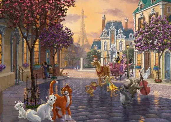 Kinkade Thomas - Thomas Kinkade - Disney - Les Aristochats