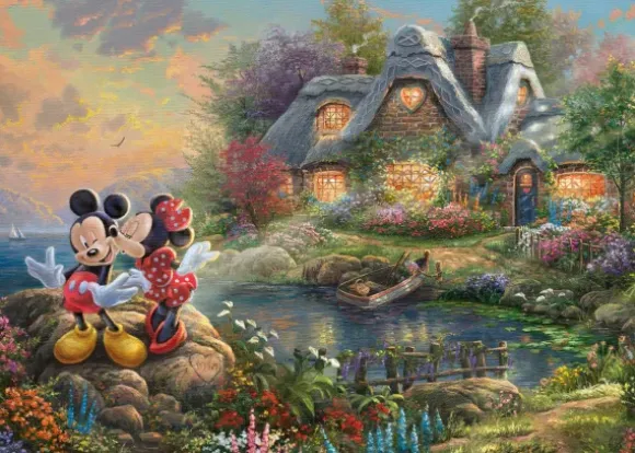 Kinkade Thomas - Thomas Kinkade, Disney-Sweethearts Mickey & Minnie