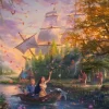 Kinkade Thomas - Thomas Kinkade - Disney - Pocahontas