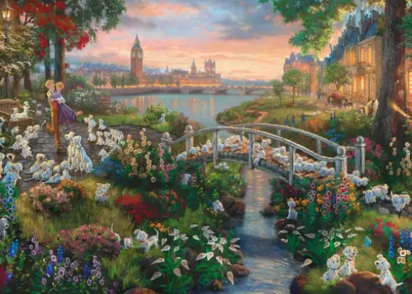 Kinkade Thomas - Thomas Kinkade, Disney, les 101 Dalmatiens