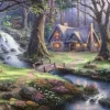 Kinkade Thomas - Thomas Kinkade - Disney, Blanche Neige