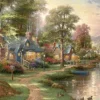 Kinkade Thomas - Thomas Kinkade: Au Bord du Lac