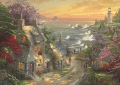Kinkade Thomas - Thomas Kinkade - Le Cottage et le Phare