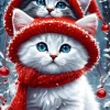 Kitties in the Winter