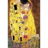Klimt Gustav - Puzzle en Bois Découpé à la Main - Klimt : Le Baiser