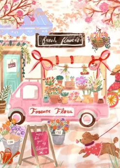 Lack Studio - Forever Flora, Flower Truck