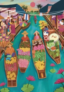 Lack Studio - Marché Flottant en Thaïlande