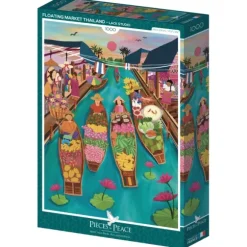 Lack Studio - Marché Flottant en Thaïlande