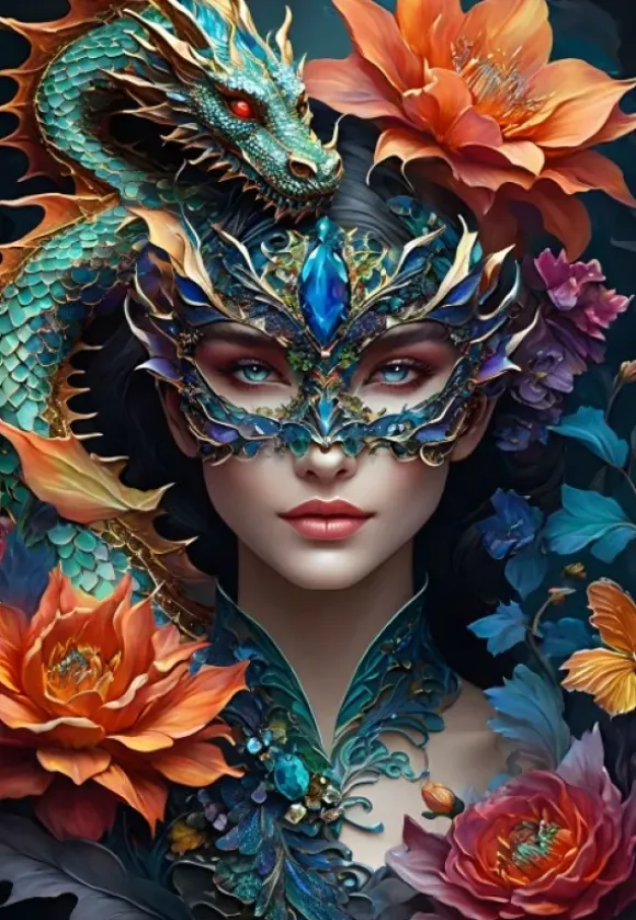 Lady with a Dragon