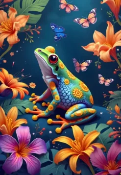 La Grenouille et le Bal des Papillons