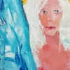 La Jeune Femme aux Cheveux Blancs