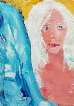 La Jeune Femme aux Cheveux Blancs