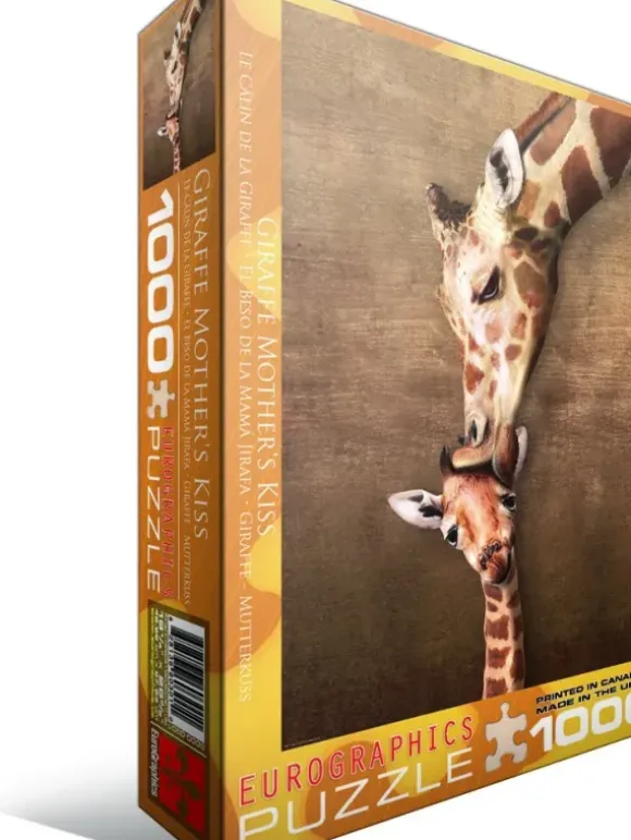 La maman girafe et son girafon