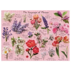 Langage des Fleurs - Puzzle 1000 pièces